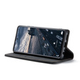 Husa CASEME pentru Samsung Galaxy A33 5G, Leather Wallet Case, negru
