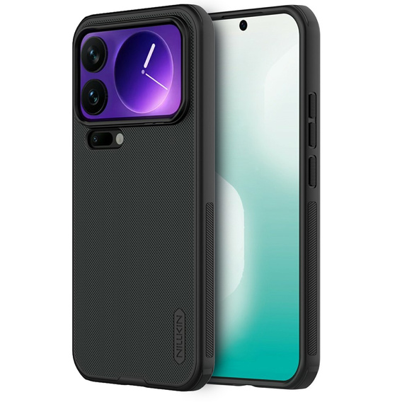 Husă NILLKIN Frosted Shield Pro MagSafe pentru Xiaomi 17 Pro Max, negru