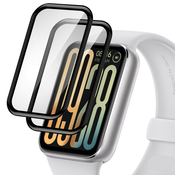 2x ERBORD Hybrid Glass pentru Xiaomi Smart Band 9 Pro
