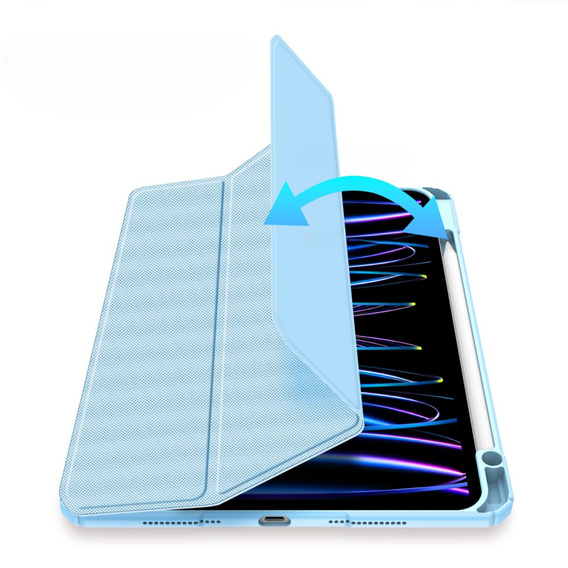 Husa pentru iPad Pro 13" 2024 (7 gen.), Dux Ducis TOBY, albastru