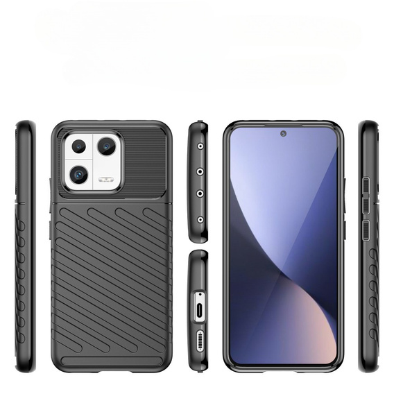 Huse pentru Xiaomi 13, Thunder, negru