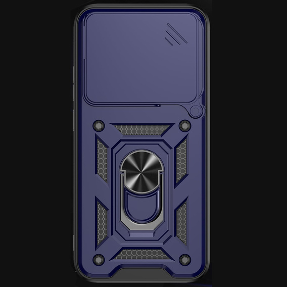 Husă blindată CamShield Slide cu capac pentru cameră și inel pentru Xiaomi Redmi Note 15 Pro 4G