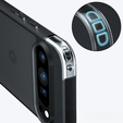 Huse pentru Google Pixel 9 / Google Pixel 9 Pro, Fusion Hybrid, transparent / negru