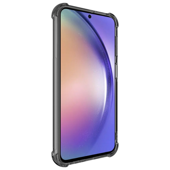 IMAK Huse pentru Samsung Galaxy A25 5G, Dropproof, transparent / negru