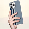 Carcasa pentru iPhone 16 Pro, Carbon Fiber MagSafe, albastru