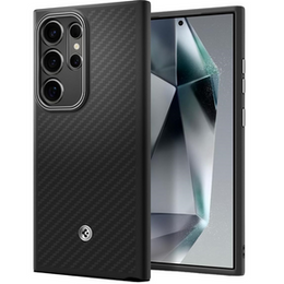 Husă Spigen Enzo Aramid negru pentru Samsung Galaxy S24 Ultra