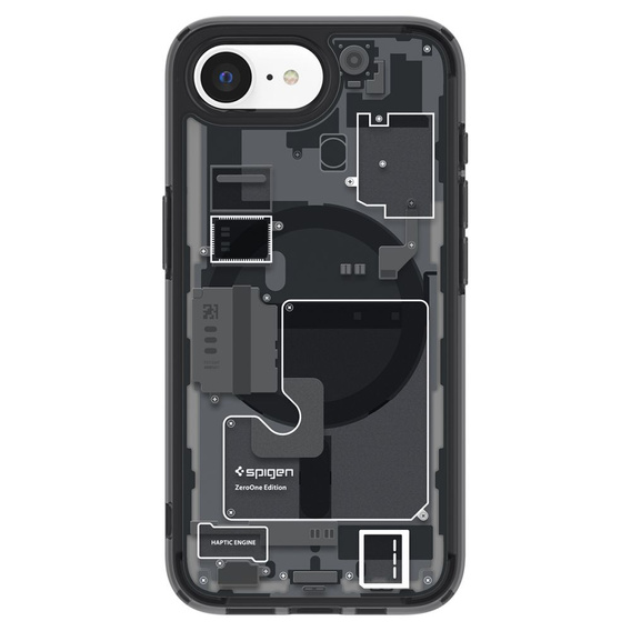 Etui Spigen do Samsung Galaxy S23 Ultra, Ultra Hybrid, przezroczyste