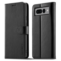 Cu clapetă pentru Google Pixel 7 Pro 5G, LC.IMEEKE, negru