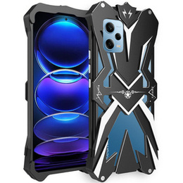 Husă blindată pentru Xiaomi Redmi Note 12 Pro 5G, Aluminum Alloy, negru