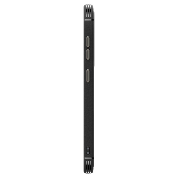 Carcasa Spigen pentru Samsung Galaxy S25, Core Armor MagSafe, negru + 9H Tempered Glass