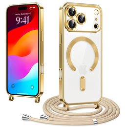 Electro MagSafe caz + lanyard pentru iPhone 17 Pro Max