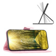 Cu clapetă pentru Oppo A17, Wallet, BINFEN COLOR, roz