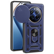 Husă blindată pentru Realme 12 Pro 5G / 12 Pro+ 5G, CamShield Slide, albastru