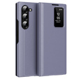 Husă cu clapetă pentru Samsung Z Fold5 5G, Smart View Wallet, lavanda