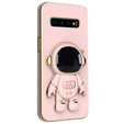 Huse pentru Samsung Galaxy S10 Plus, Astronaut, roz rose gold