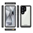 Husă impermeabilă IP68 pentru Samsung Galaxy S25 Ultra, negru