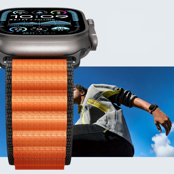 Curea Spigen WBF1 pentru Apple Watch 8/9/10/11/SE/Ultra 1/2 (44/45/46/49 mm)