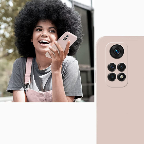 Husa pentru Xiaomi Redmi Note 11 / 11S, Silicone Lite, roz