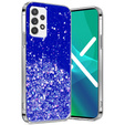 Huse pentru Samsung Galaxy A32 5G, Glittery, albastru