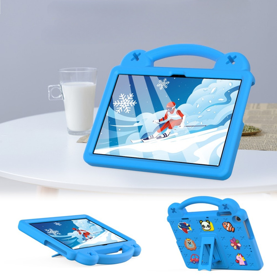 Husă pentru copii pentru Lenovo Tab M10 10.1 Gen 3 TB-328FU/TB-328XU, Cute Patterns, cu suport, albastru