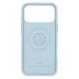 Carcasă Spigen pentru iPhone 17 Pro, Silicone Fit MagSafe, Mute Blue