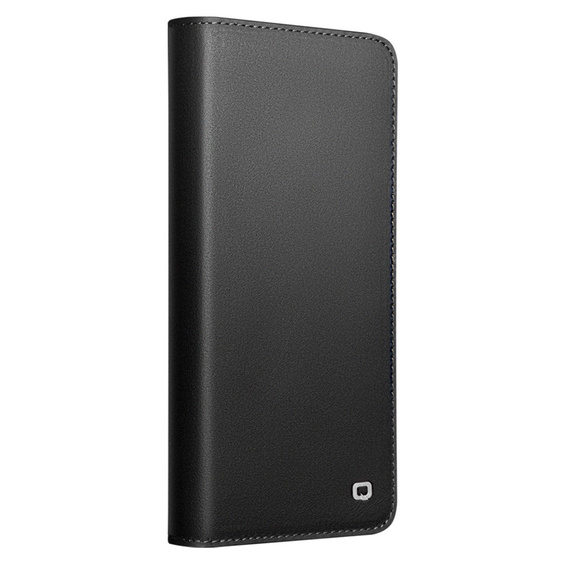 Husă din piele Qialino pentru Samsung Galaxy S26 Ultra, negru