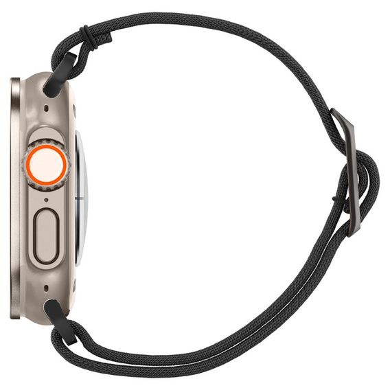 Szkło Hartowane SPIGEN GLAS.TR SLIM PRO do Apple Watch Ultra 49mm, z ramką, titanium / szare