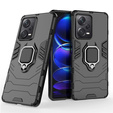 Huse pentru Xiaomi Poco X5 Pro 5G, Kickstand Ring, negru