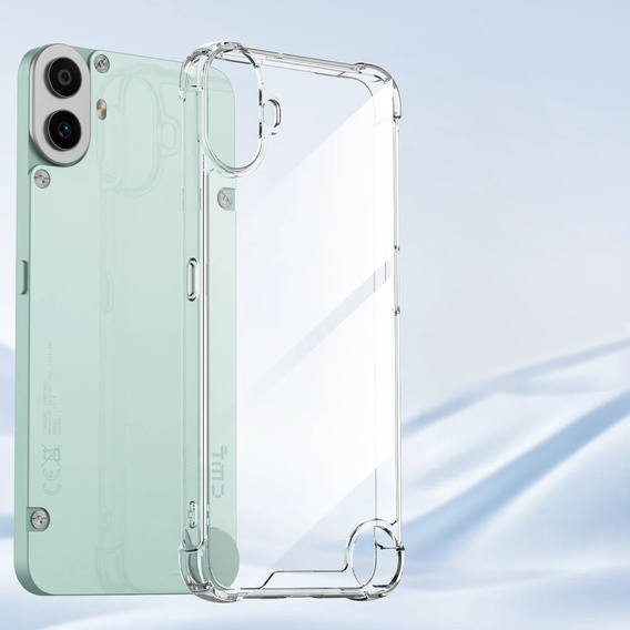 Huse pentru Nothing CMF Phone 1, Dropproof, transparentă