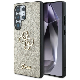 Husă GUESS Fixed Glitter Big 4G Logo pentru Samsung Galaxy S25 Ultra