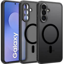 Husă pentru Samsung Galaxy S25 FE, pentru MagSafe, ERBORD Matt Case, negru