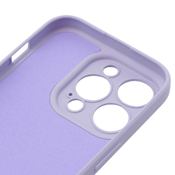 Husa pentru iPhone 15 Pro Max, Silicone Lite, violet