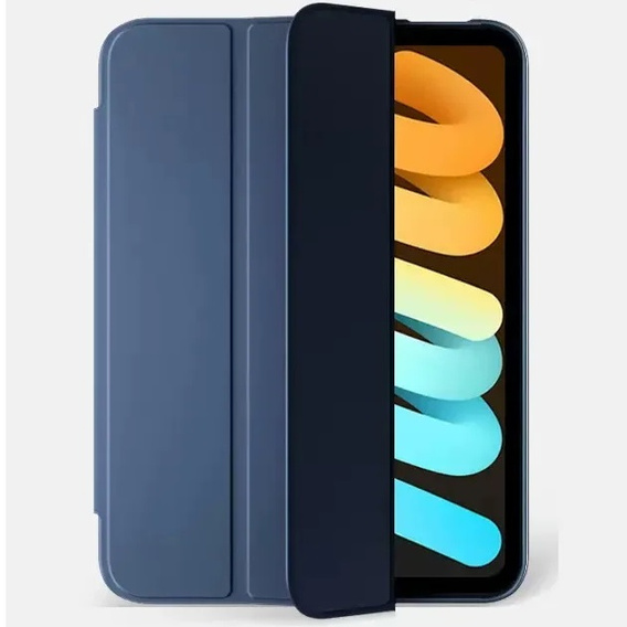 Husă pentru iPad mini 8.3" 2021 (6 gen.) / iPad mini 8.3" 2024 (7 gen.), Smartcase, albastru închis