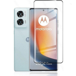 Sticlă călită 3D pentru Motorola Edge 50 Fusion 5G, cadru negru