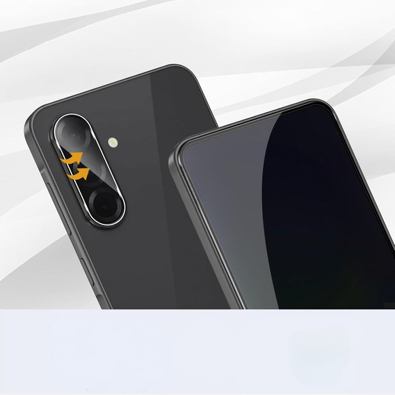 Sticlă temperată pentru camera foto pentru Samsung Galaxy A36, transparentă