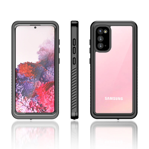 Husă impermeabilă IP68 pentru Samsung Galaxy S20 FE, negru