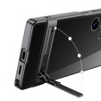 Carcasă pentru Samsung Galaxy S25 Ultra, GKK Kickstand Hard Case, negru