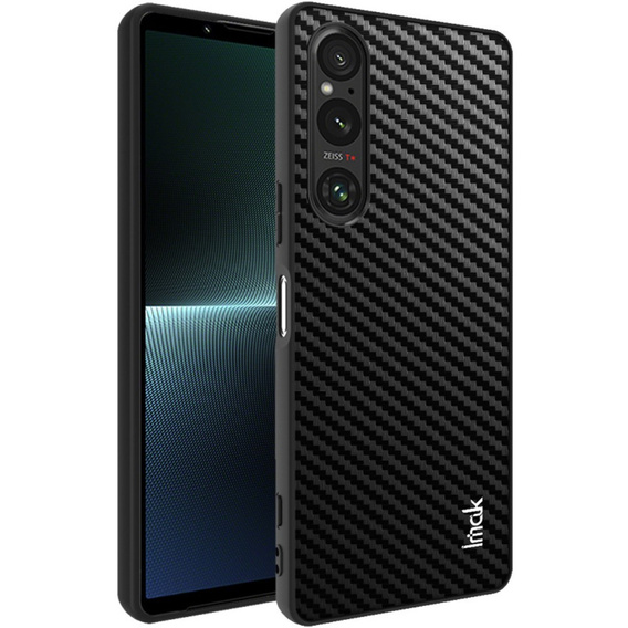 IMAK Huse pentru Sony Xperia 1V, LX-5 Series, Carbon, negru
