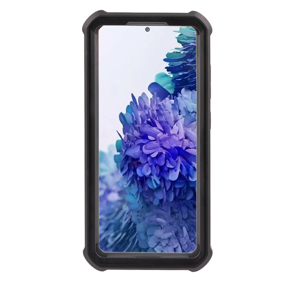 Huse pentru Samsung Galaxy S20 FE, Dexnor Full Body Rugged, transparent / negru