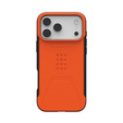 Geantă Urban Armor Gear pentru iPhone 17 Pro Max, Civilian MagSafe, portocaliu