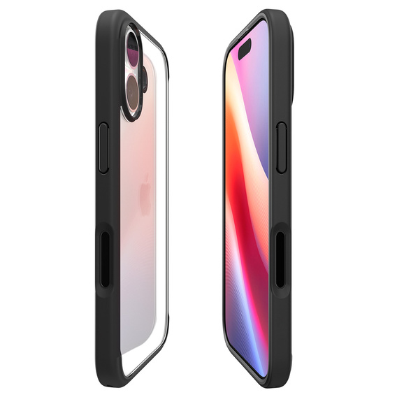 Carcasă Spigen Ultra Hybrid pentru iPhone 17, negru mat