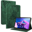 Husă pentru Lenovo Tab M10 Plus 10.6 Gen 3 TB-125F TB-128F, Butterfly, verde
