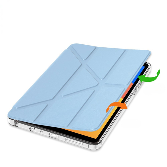 Husă pentru Xiaomi Redmi Pad SE 8.7", Origami, albastru