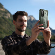 Husă blindată pentru Samsung Galaxy S23 FE, Dexnor Full Body (Two Frames), verde