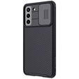 Carcasă blindată Nillkin pentru Samsung Galaxy S21 FE, CamShield Pro, negru