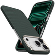 Husă BENKS din Kevlar pentru iPhone 17 Pro Max, Magnetic Armour Tint 1000D 0070, pentru MagSafe, buton activ – verde