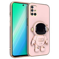 Huse pentru Samsung Galaxy M51, Astronaut, roz rose gold