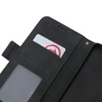 Cu clapetă pentru Oppo A38 4G / Oppo A18 4G, Card Slot, negru