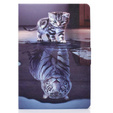 Huse pentru Samsung Galaxy Tab A9 X110 / X115, cat and tiger