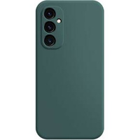 Husa pentru Samsung Galaxy A55 5G, Silicone Lite, verde închis